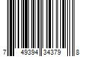 Barcode Image for UPC code 749394343798