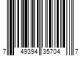 Barcode Image for UPC code 749394357047