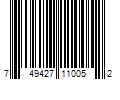 Barcode Image for UPC code 749427110052