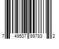 Barcode Image for UPC code 749507997832