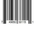 Barcode Image for UPC code 749650381151