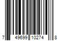 Barcode Image for UPC code 749699102748