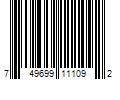 Barcode Image for UPC code 749699111092