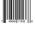 Barcode Image for UPC code 749699115366