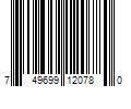 Barcode Image for UPC code 749699120780