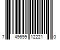 Barcode Image for UPC code 749699122210