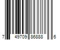 Barcode Image for UPC code 749709868886