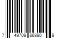 Barcode Image for UPC code 749709868909