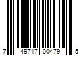 Barcode Image for UPC code 749717004795