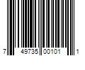 Barcode Image for UPC code 749735001011