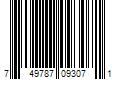 Barcode Image for UPC code 749787093071