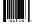 Barcode Image for UPC code 749852100963