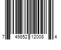 Barcode Image for UPC code 749852120084