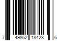 Barcode Image for UPC code 749862184236