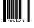 Barcode Image for UPC code 749862204781