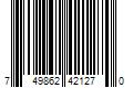 Barcode Image for UPC code 749862421270