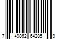 Barcode Image for UPC code 749862642859