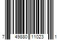 Barcode Image for UPC code 749880110231