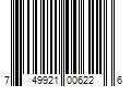 Barcode Image for UPC code 749921006226