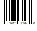 Barcode Image for UPC code 749921011060