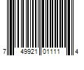 Barcode Image for UPC code 749921011114