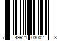 Barcode Image for UPC code 749921030023