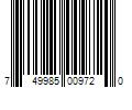 Barcode Image for UPC code 749985009720