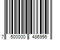 Barcode Image for UPC code 7500000486956