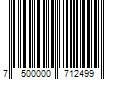 Barcode Image for UPC code 7500000712499