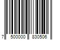 Barcode Image for UPC code 7500000830506