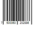 Barcode Image for UPC code 7500060202886