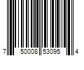 Barcode Image for UPC code 750008530954