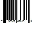 Barcode Image for UPC code 750008638155