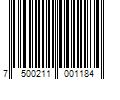 Barcode Image for UPC code 7500211001184. Product Name: 