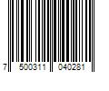 Barcode Image for UPC code 7500311040281