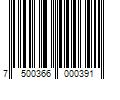 Barcode Image for UPC code 7500366000391