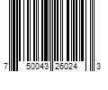 Barcode Image for UPC code 750043260243