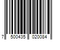 Barcode Image for UPC code 7500435020084