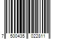 Barcode Image for UPC code 7500435022811