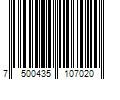 Barcode Image for UPC code 7500435107020