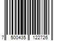 Barcode Image for UPC code 7500435122726