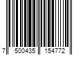 Barcode Image for UPC code 7500435154772