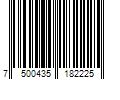 Barcode Image for UPC code 7500435182225