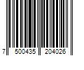 Barcode Image for UPC code 7500435204026