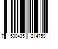 Barcode Image for UPC code 7500435214759