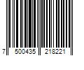 Barcode Image for UPC code 7500435218221