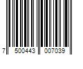 Barcode Image for UPC code 7500443007039