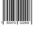 Barcode Image for UPC code 7500478022908