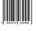 Barcode Image for UPC code 7500478039456