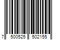 Barcode Image for UPC code 7500525502155